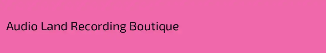 Audio Land Recording Boutique